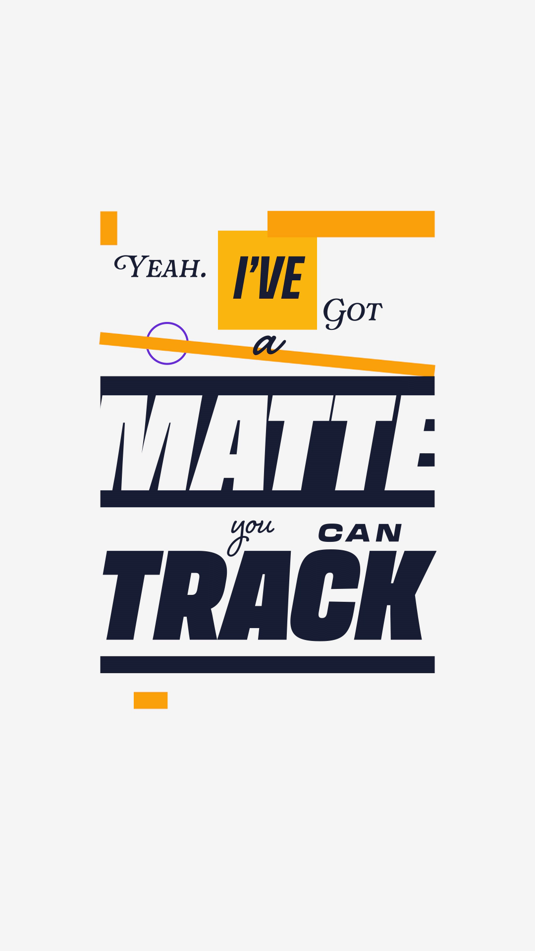 No Copilot — Yeah I've Got a Matte you can Track