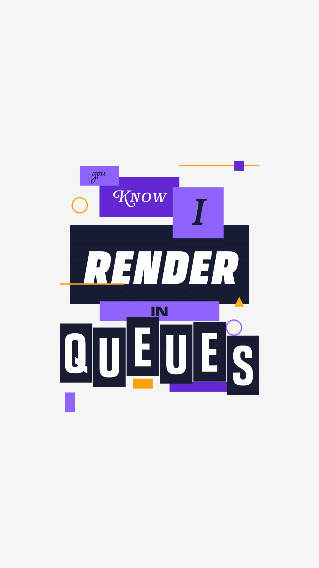 No Copilot — You Know I Render in Queues