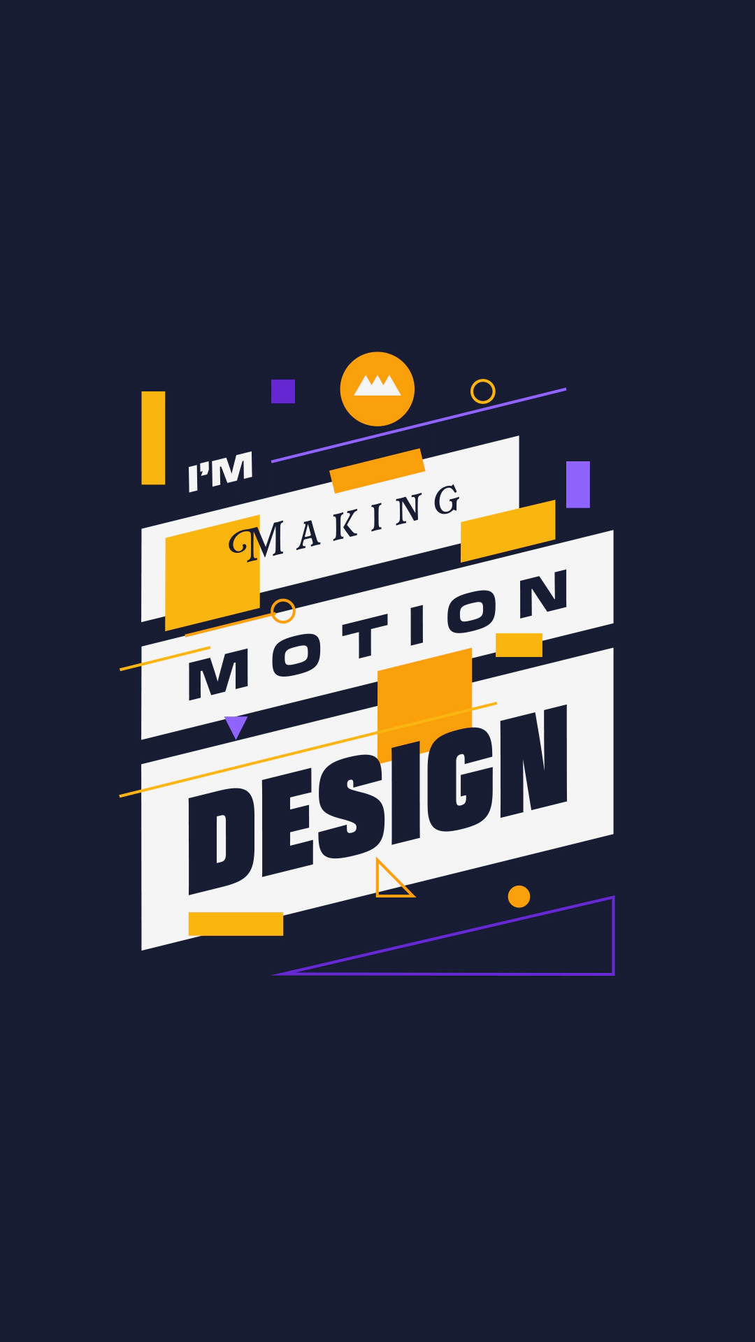 No Copilot — I'm Making Motion Design