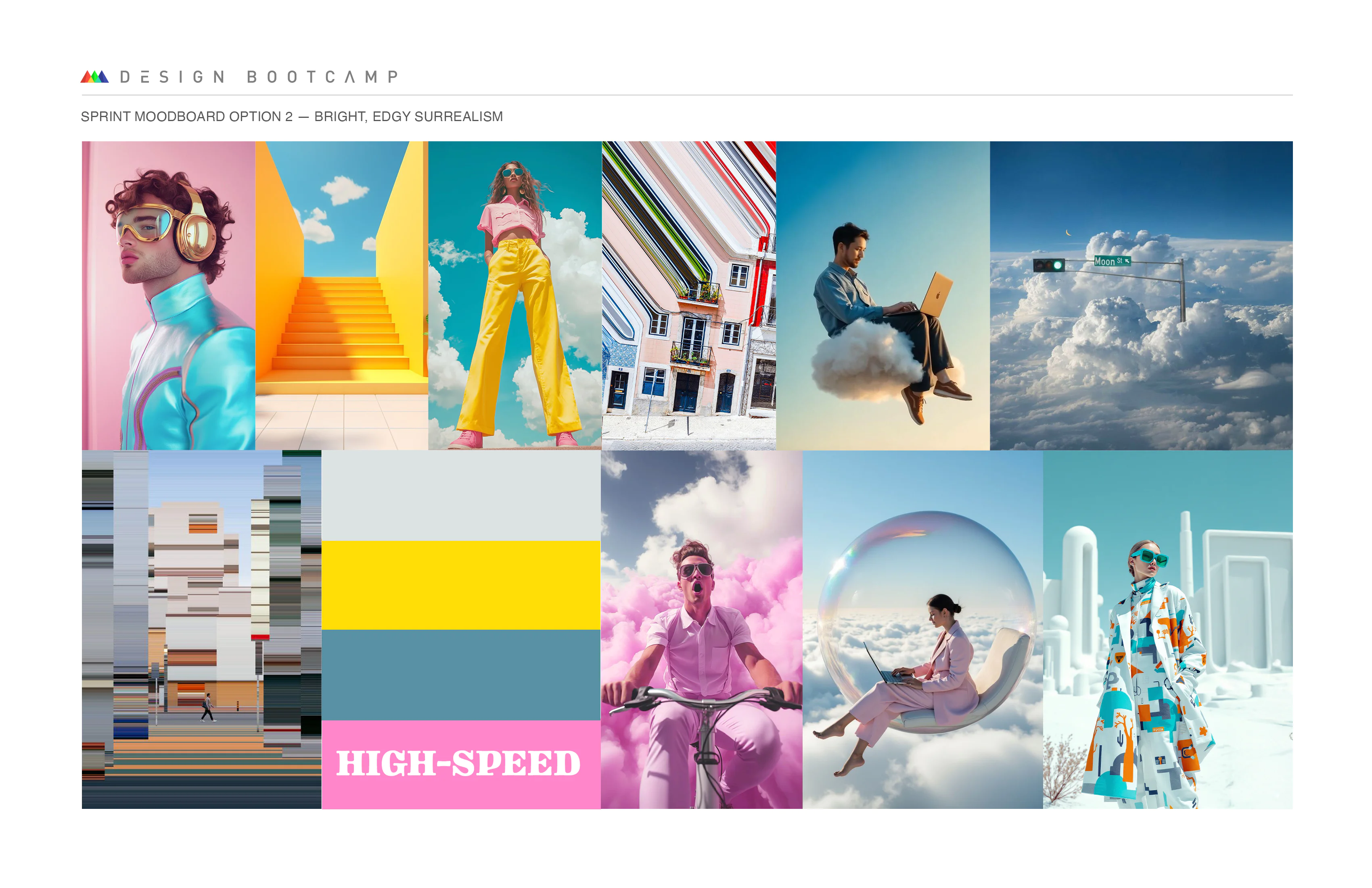 Sprint Mobile mood board 1